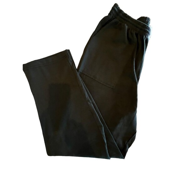 Blair Womens Black Drawstring Sweatpants Size Large - Picture 7 of 7